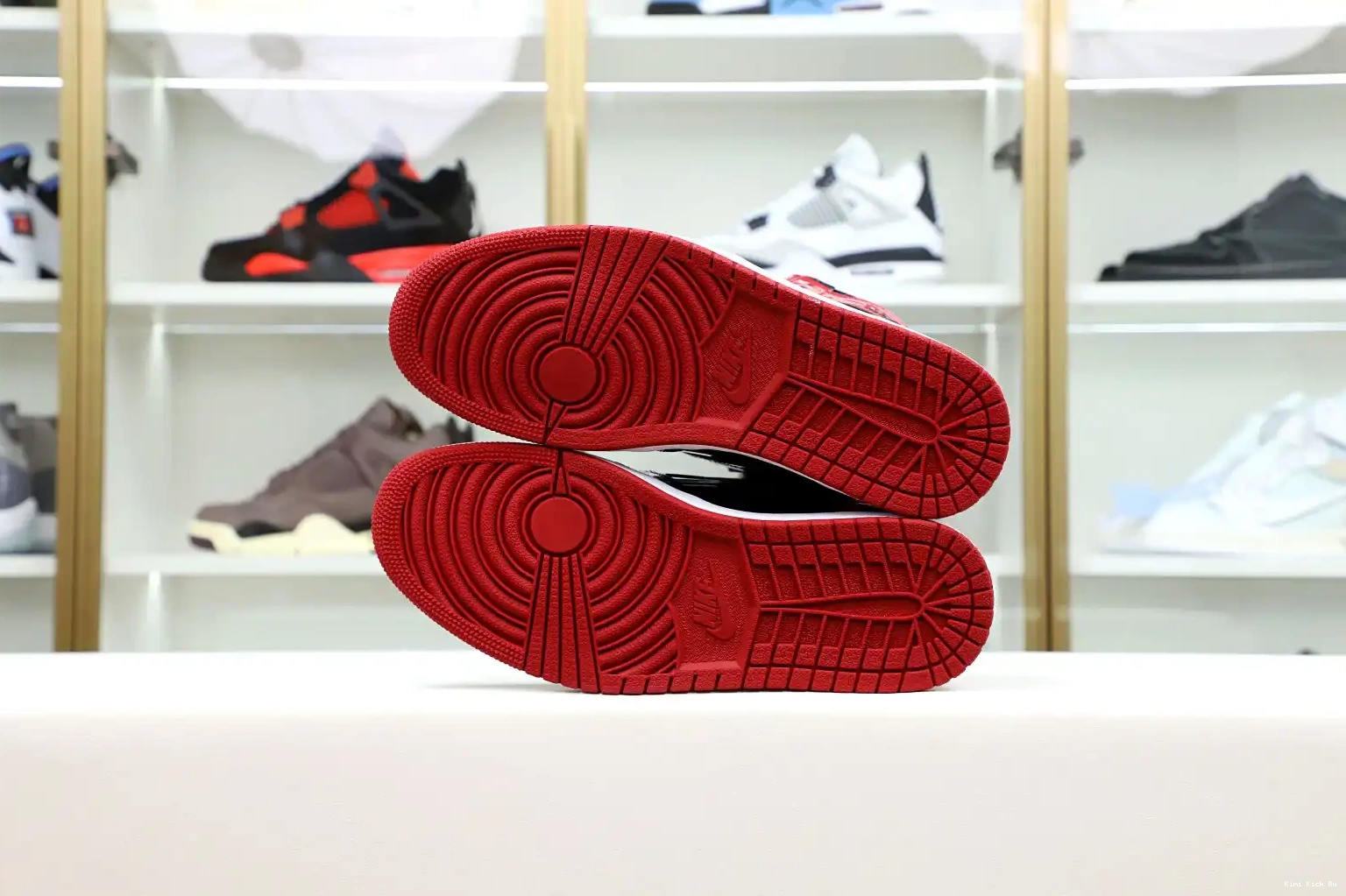 BRED PATENT JORDAN HIGH AIR Kimikick OG 1 0606